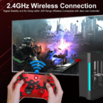 Joypad WIFI kontroler za XBOX One, XBOX X series, PC Windows, PS 3 army crvena - Slika 8