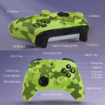 Joypad WIFI kontroler za XBOX One, XBOX X series, PC Windows, PS 3 army zelena - Slika 5