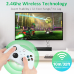 Joypad WIFI kontroler za XBOX One, XBOX X series, PC Windows, PS 3 beli - Slika 6