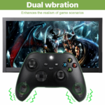 Joypad WIFI kontroler za XBOX One, XBOX X series, PC Windows, PS 3 beli - Slika 8