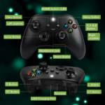 Joypad WIFI kontroler za XBOX One, XBOX X series, PC Windows, PS 3 crni - Slika 8