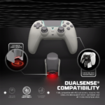 Joypad wireless charging dock Fantech ACGP05 WGP16, PS5 compatible sivi - Slika 8