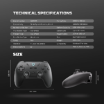 Joypad wireless Fantech WGP12S Revolver III beli - Slika 13