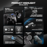 Joypad wireless Fantech WGP12S Revolver III crni - Slika 9