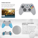 Joypad wireless Fantech WGP13S shooter III Super Maxfit sivi - Slika 7