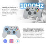 Joypad wireless Fantech WGP13S shooter III Super Maxfit sivi - Slika 10