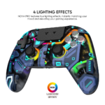 Joypad wireless Fantech WGP14V2 NOVA PRO multiplatform RGB CLEAR sakura - Slika 10