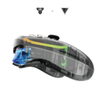 Joypad wireless Fantech WGP14V2 NOVA PRO multiplatform RGB CLEAR crni - Slika 4