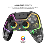 Joypad wireless Fantech WGP14V2 NOVA PRO multiplatform RGB CLEAR crni - Slika 9