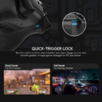 Joypad wireless Fantech WGP15 EOS PRO multiplatform RGB plavi - Slika 5