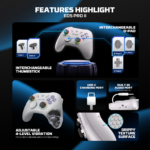 Joypad wireless Fantech WGP15V2 EOS PRO II multiplatform RGB beli - Slika 8
