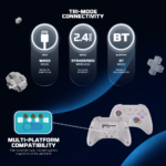 Joypad wireless Fantech WGP15V2 EOS PRO II multiplatform RGB beli - Slika 9