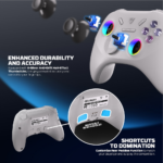 Joypad wireless Fantech WGP15V2 EOS PRO II multiplatform RGB beli - Slika 10