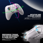 Joypad wireless Fantech WGP15V2 EOS PRO II multiplatform RGB sivi - Slika 11