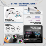 Joypad wireless Fantech WGP15V2S EOS PRO II S Start Two multiplatform RGB beli - Slika 8