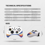Joypad wireless Fantech WGP15V2S EOS PRO II S Start Two multiplatform RGB beli - Slika 14