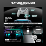Joypad wireless Fantech WGP16 Nova II crni - Slika 7