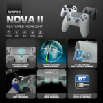 Joypad wireless Fantech WGP16 Nova II sivi - Slika 6