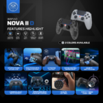 Joypad wireless Fantech WGP16D Nova II D crni - Slika 6