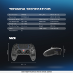 Joypad wireless Fantech WGP16D Nova II D sivi - Slika 15