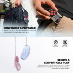 Joypad Wireless Fantech WGP17 Eos mini rozi - Slika 8
