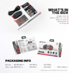 Joypad Wireless Fantech WGP17 Eos mini rozi - Slika 12