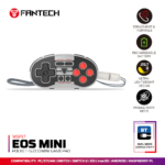 Joypad Wireless Fantech WGP17 Eos mini sivi