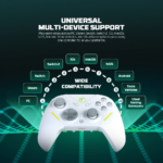 Joypad wireless Fantech WGP18 ZENITH PRO beli - Slika 10