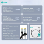 Kabl Coteci OF-064 DP na HDMI 4k 3m - Slika 2