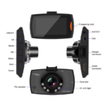 Kamera za Auto DashCam G30 JWD 1080P crna - Slika 6
