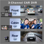 Kamera za Auto DashCam S1 JWD 1080P crna - Slika 6
