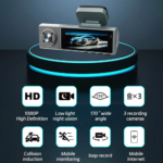 Kamera za Auto DashCam WDR BlackBox JWD 1080P crna - Slika 5