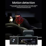 Kamera za Auto DashCam WDR BlackBox JWD 1080P crna - Slika 10