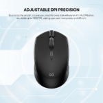 Kancelarijski Wireless mis Fantech W190 zuti - Slika 4
