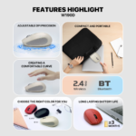 Kancelarijski Wireless mis Fantech W193D bez - Slika 2