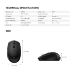 Kancelarijski Wireless mis Fantech W193D bez - Slika 9