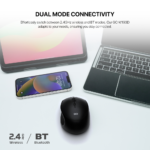 Kancelarijski Wireless mis Fantech W193D crni - Slika 3