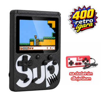 Konzola za igranje Gameboy SUP400 crna