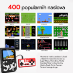 Konzola za igranje Gameboy SUP400 plava - Slika 9