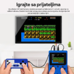Konzola za igranje Gameboy SUP500 plava - Slika 7