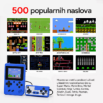 Konzola za igranje Gameboy SUP500 plava - Slika 8