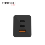 Kucni punjac Fantech CWG301 2xPD + QC 65W crni - Slika 2