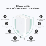 Kucni punjac Honor Super Charge GaN Slim 100W beli - Slika 3