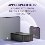 Kucni punjac LDNIO A4808Q, QC4+, PD3.0, LED 70W crni - Slika 8