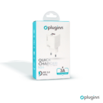 Kucni punjac Pluginn PI-D73, QC3.0 PD3.0, PPS, USB-PD 18W+20W, 38W (total) beli CE - Slika 3