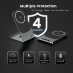 Kucni punjac Wireless 15W crni - Slika 7