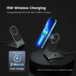Kucni punjac Wireless 15W crni - Slika 11