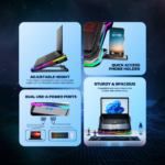 Laptop Cooler Fantech NC22 RGB crni - Slika 6
