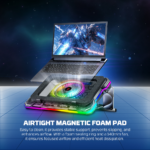 Laptop Cooler Fantech NC22 RGB crni - Slika 9