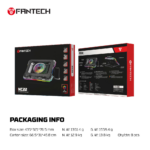 Laptop Cooler Fantech NC22 RGB crni - Slika 12